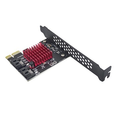 PCI-Express 2 Ports Card Jmb582 Chip Erweiterungskarte für HDD SSD Computer