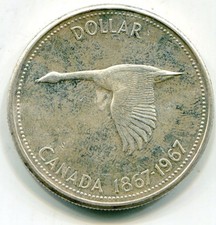 Canada 1,00 1967 KM-70,6 oz ASW lotmar4899