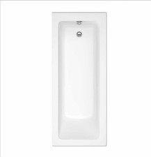 Trojan Solarna Rectangular Single Ended Bath 1400 x 700mm + Legs + Panel + Waste