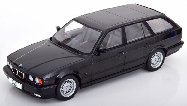 Mcg Bmw Touring 5Er E34 1991 Black Metallic 1:18 Modellauto 18329-image