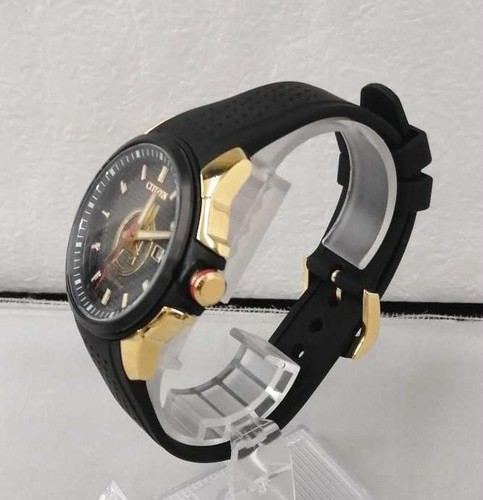 Citizen AW1155-03W Cal.J810 Marvel Eco-Drive Solaire Montre Hommes Authentique - Photo 3 sur 8