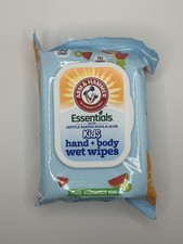 Arm  Hammer Essentials Kids Hands  Face Wet Wipes Under Watermelon Kiwi 30 Ct.