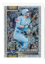 2026 Topps Series 1 Jac Caglianone RC Lot of 2 - Base + Confetti Celebration