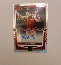 Pete Nance Autograph signatures 2024-2025 Donruss NBA