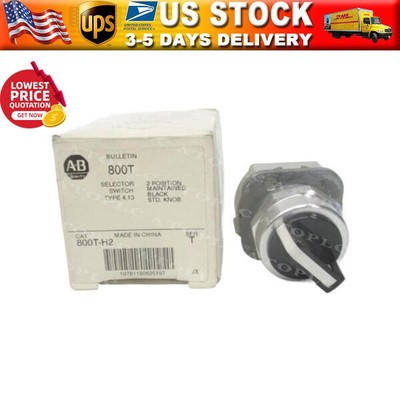 NEW AB 800T-H2 800TH2 Industrial Control System Selector Switch US Free Tax