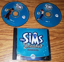 The Sims Unleashed Expansion Pack PC/Computer DVD/CD 2 Discs