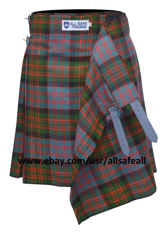 Kids Kilt Men's 5 Yard Scottish Kilts Tartan Kilt 13oz Highland Casual Kilt (20 TARTANS) E Baby Scottish Tartan Kilt Macdonald 12-24 Months Price
