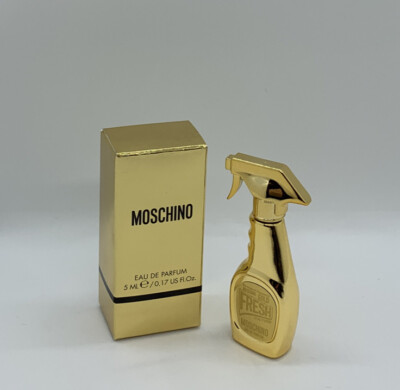 MOSCHINO FRESH  GOLD Couture EDP 5 ml Rarität
