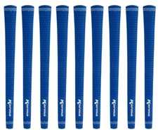 Blue Golf Grips - Karma Velour Tour Velvet Lady Blue Grips - 10 Grip Set - New!