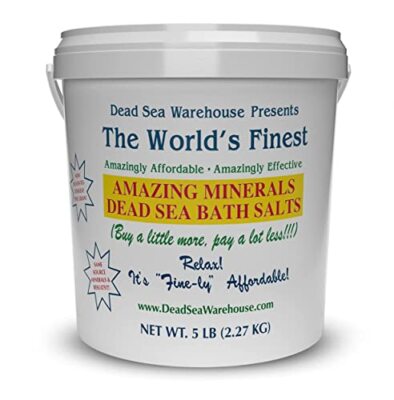   Amazing Minerals Dead Sea Bath Salts   5 LBS   Highest Mineral Content   Mo...