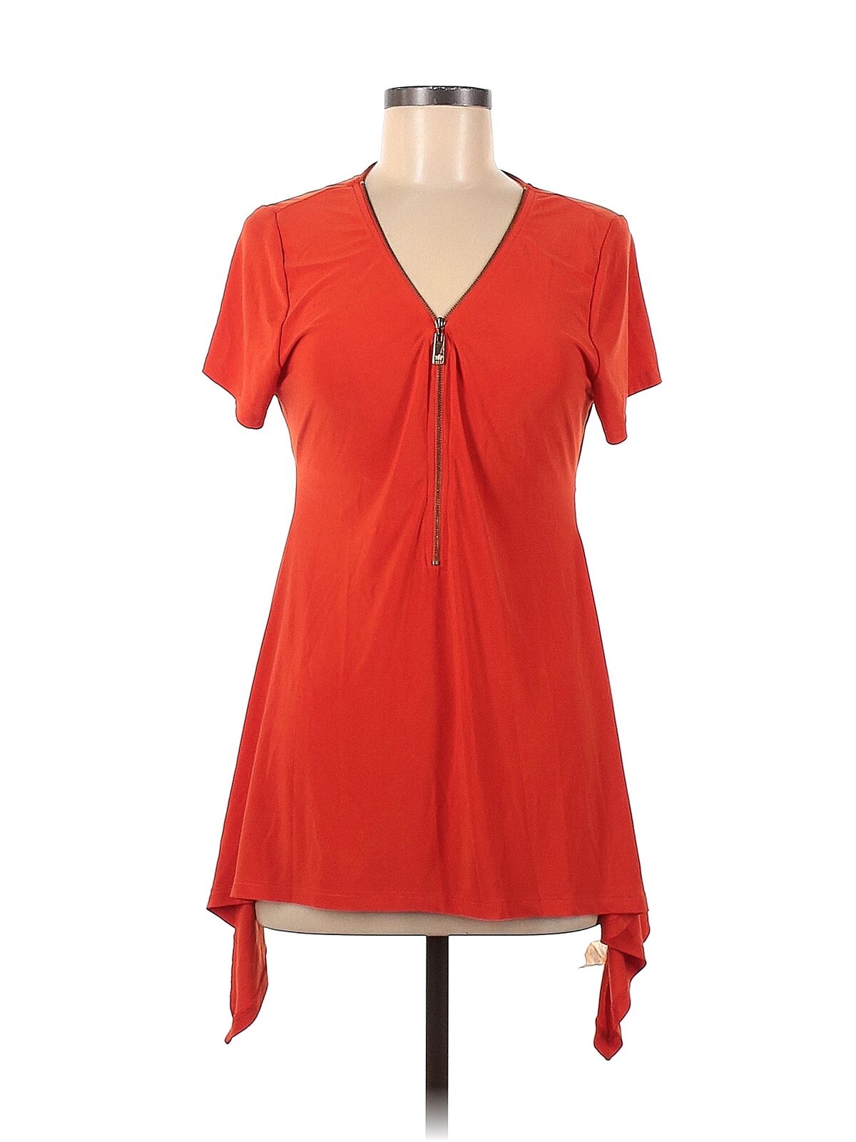 Chaus Women Red Short Sleeve Top M - image 1