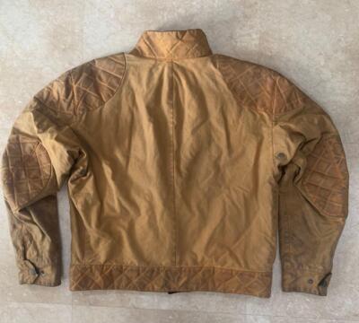 70s 80s BELSTAFF Oiled Riders Jacket Made in England | eBay