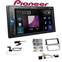 Pioneer 2-DIN Autoradio Bluetooth Dab+ FüR Ford S-Max Facelift Silber Mit Canbus