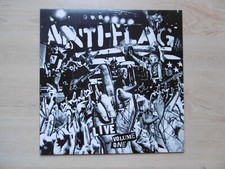 Anti-Flag Autogramm signed LP-Cover "Live Volume One" Vinyl