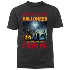 Halloween Costume Spooky Witches Pumpkin Ghost Graphic T -shirt