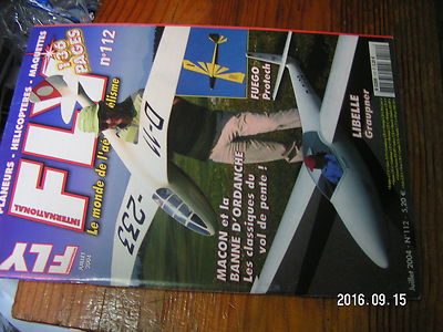 2?μ μ? FLY Magazine No. 112 Hand Launched Inserted Plan Sparrow / E.T.A Funny Park Grazing
