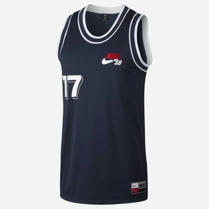 NEW Nike SB Jersey Court Navy Blue Dunk Skateboarding 882851-451 Size  Medium | eBay