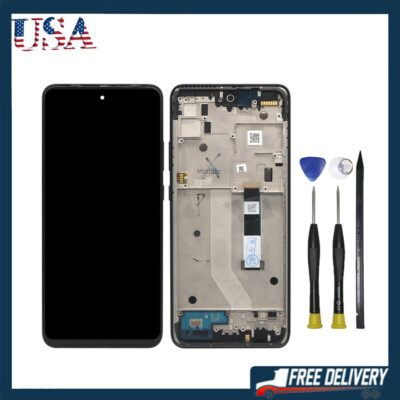 LCD Display Touch Screen Digitizer +Frame For Motorola Moto One 5G Ace XT2113-2