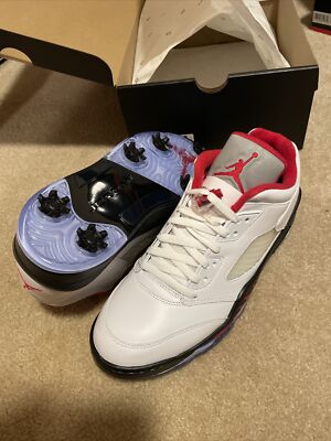 size 11 nike air jordan v golf shoes