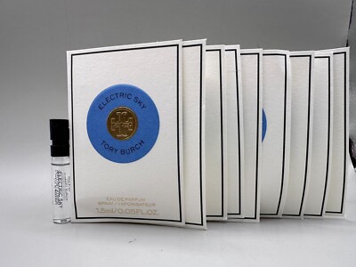 LOT OF 10 TORY BURCH ELECTRIC SKY EAU DE PARFUM 1.5ML*10