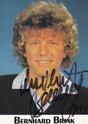 Autograph - Bernhard Brink