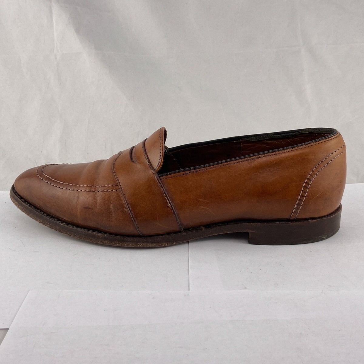 Allen Edmonds Dress Shoes Men's 9 Brown Westchester Penny Loafers