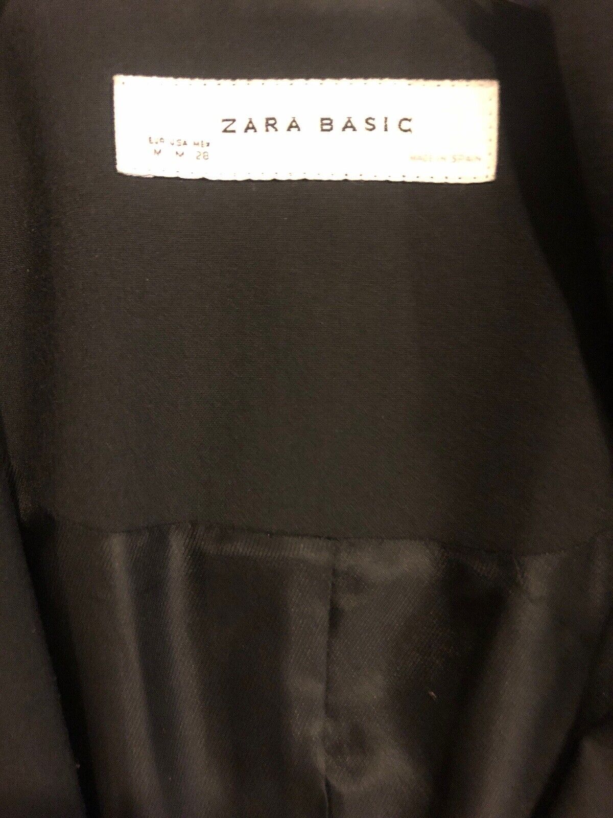 Zara Basic Women’s Single Button Black jacket Wit… - image 6