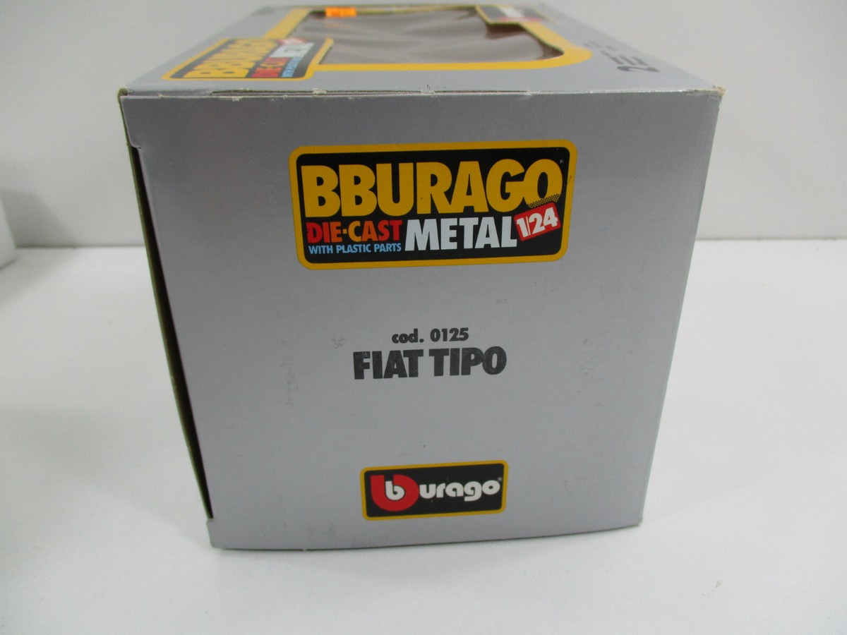 Bburago Fiat Tipo blue 1/43 metal Vintage Made in Italy