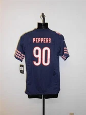 NEW Julius Peppers #90 BEARS YOUTH Sizes L-XL NIKE PREMIER Jersey