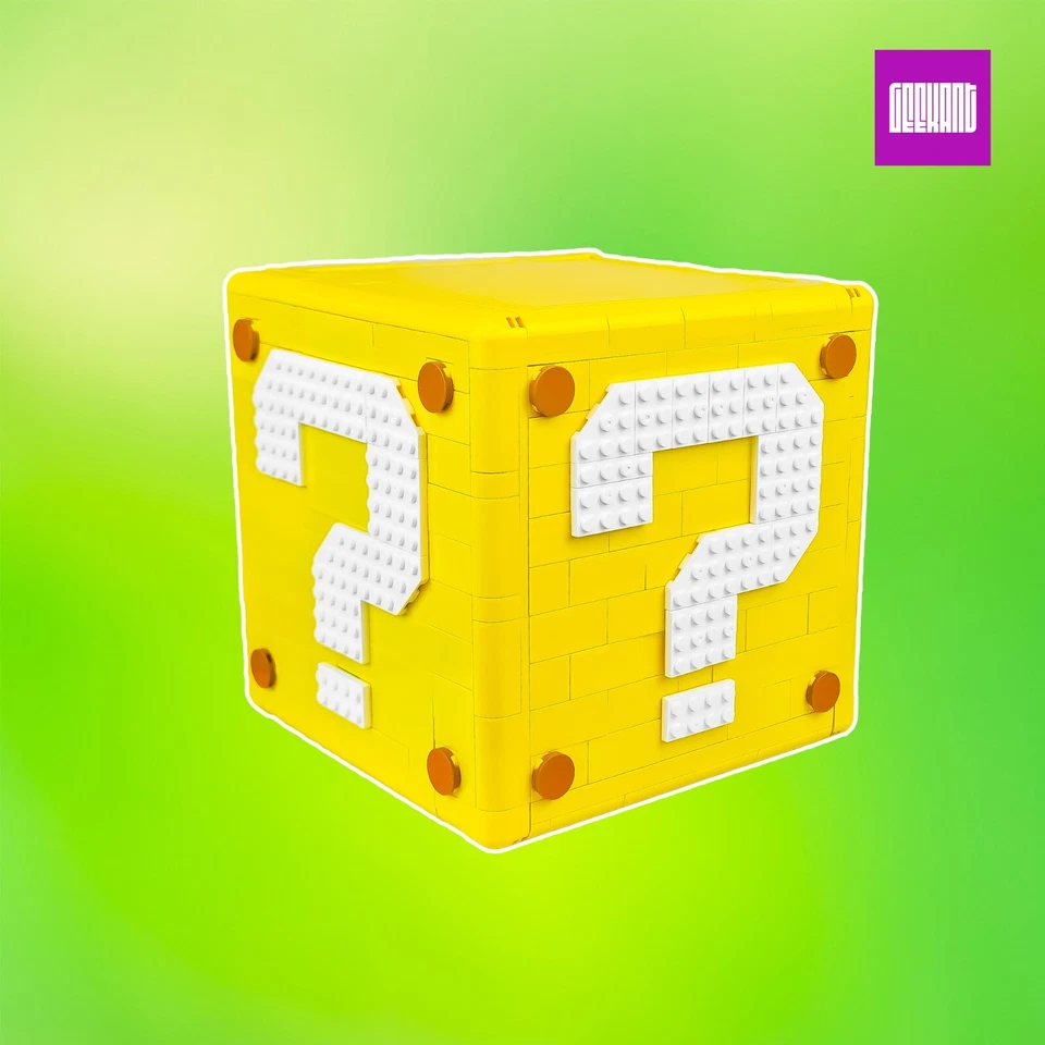 Juego de bloques de construcción de figuras GEEKANT - Bloque de signos de interrogación Super Mario 64 71395 Foto 4 de 4