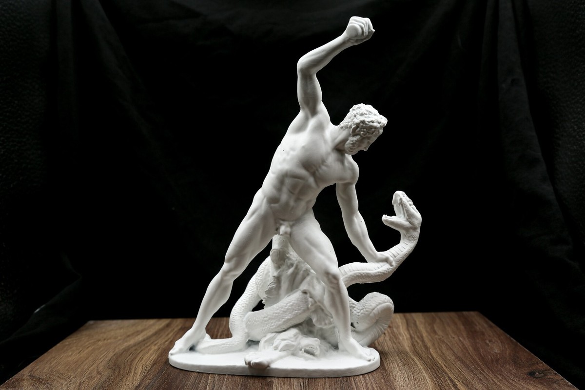 Hercules (Heracles) Fight Achelous Metamorphosed into a Snake