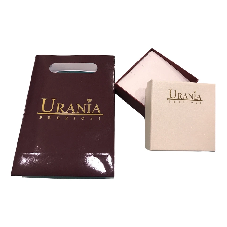 Collana + Orecchini Principessa in argento 925%  Zaffiro blu oceano Brillanti - Immagine 3 di 3