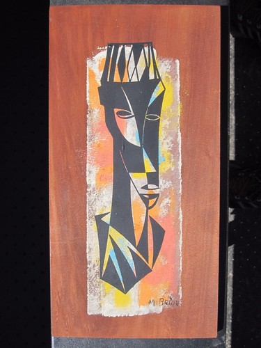 VINTAGE AFRICAN AMERICAN CHICAGO WPA ARTIST WILLIAM McBRIDE MODERN SCREENPRINT - Picture 2 of 2