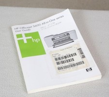 USER GUIDE HP Officejet 5600 All-in-One Series: print, scan, copy, fax