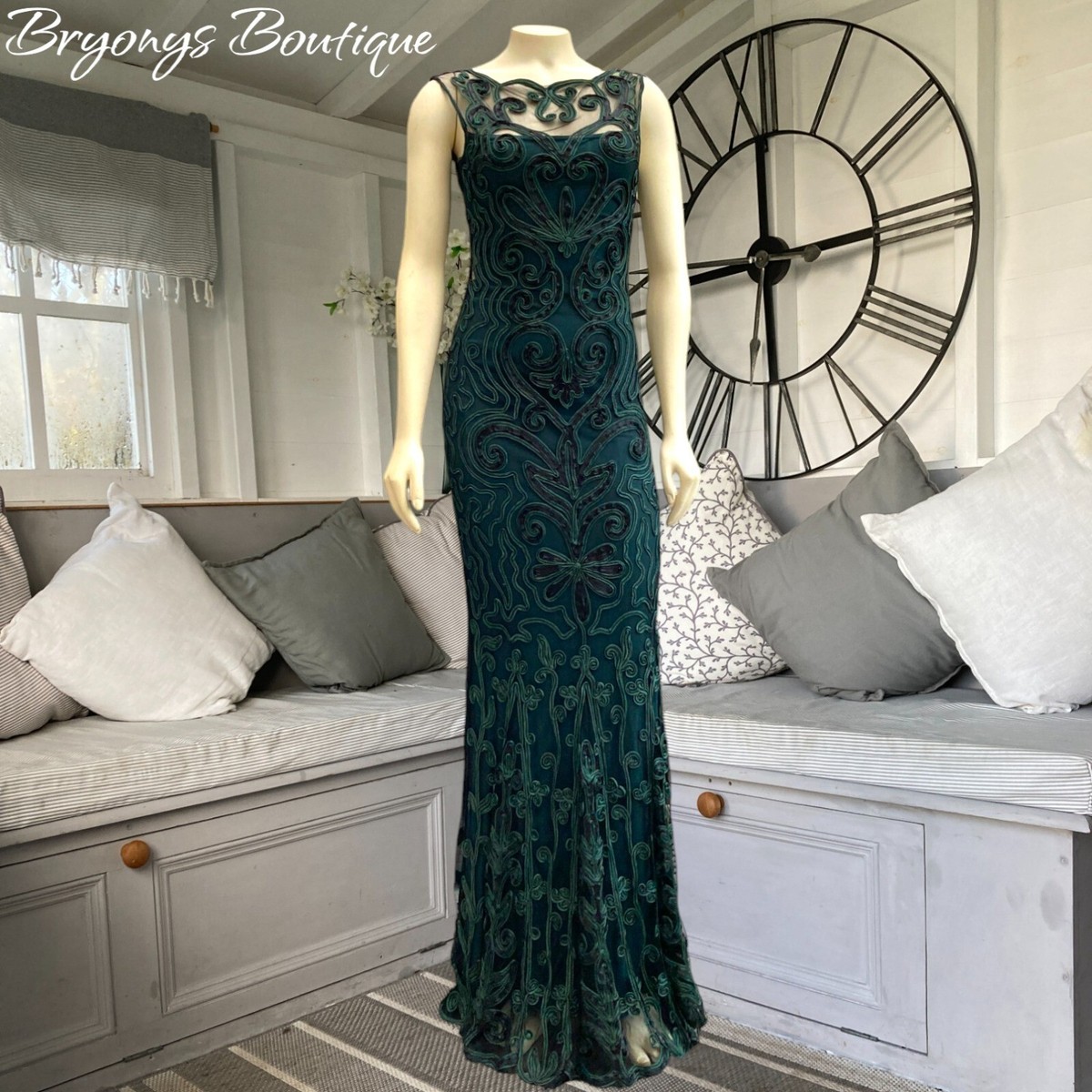 Phase Eight Collection 8 Tapework Lace 63" Long Maxi Dark Green Lace Dress 8 | eBay UK Phase Eight Collection 8 Tapework Lace 63" Long Maxi Dark Green Lace Dress 8 | eBay UK