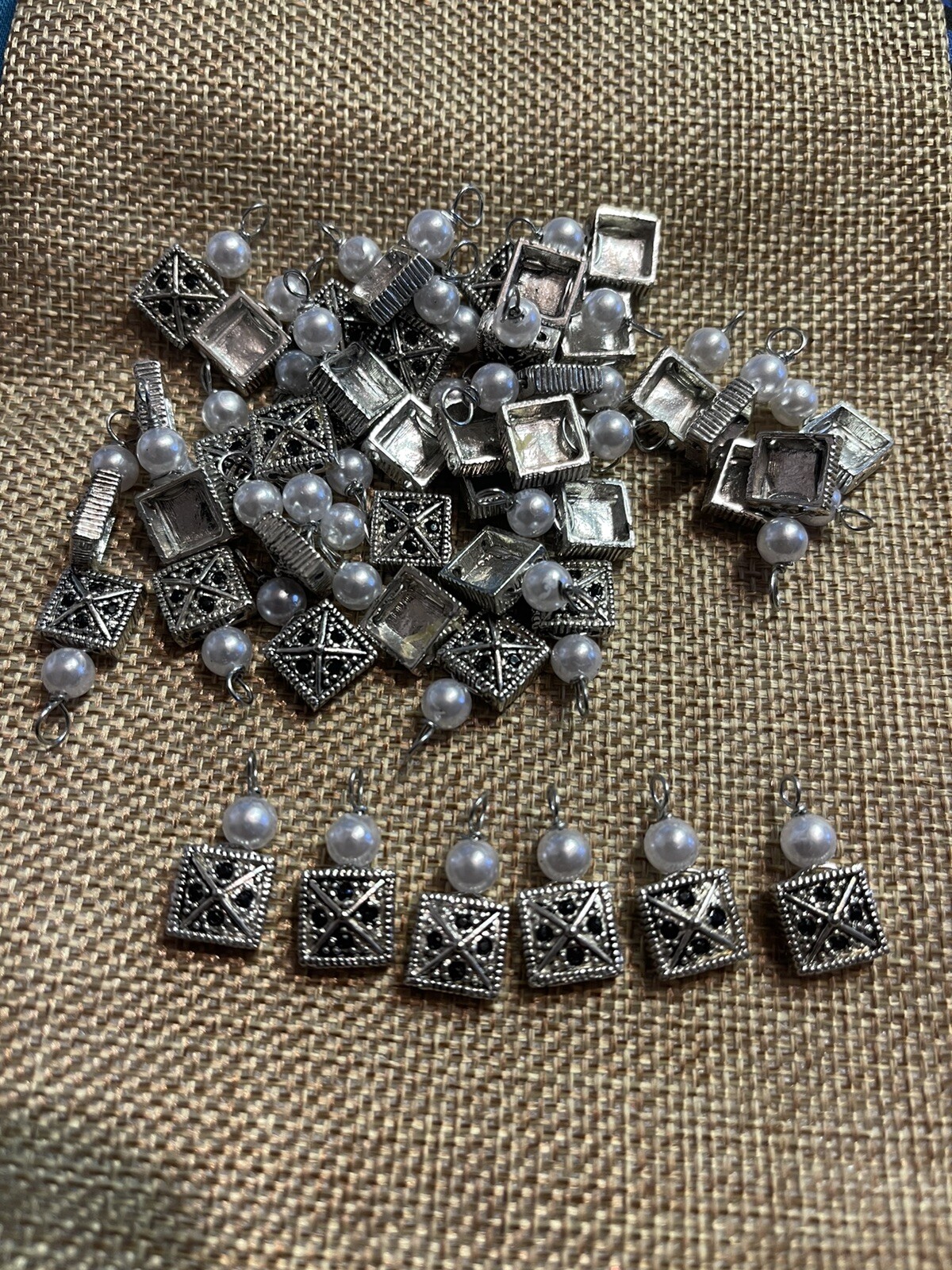 44 Pcs Bulk Lots Charms DIY Jewelry Making Supplies Bulk Pendants