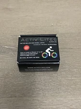 New Activ Life LED Bike Wheel BlueLights w/ Batteries Included Get 100% Brighter