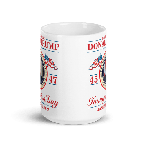 Donald Trump Vance Inauguration Day 2025 Coffee Mug, 47th US President Trump Cup - Picture 10 of 10