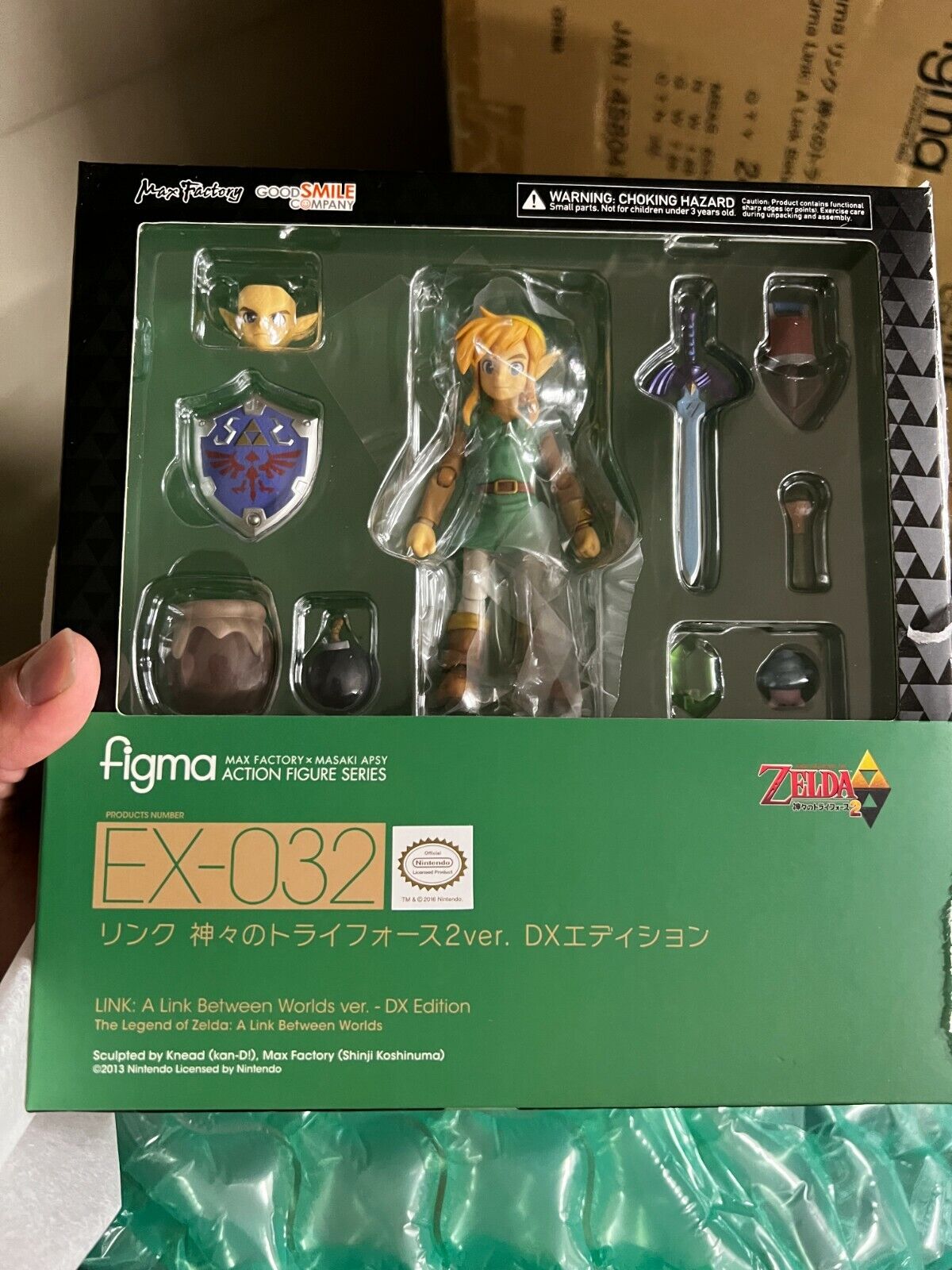 AmiAmi [Character & Hobby Shop]  figma - The Legend of Zelda: A Link  Between Worlds - Link (A Link Between Worlds ver.)(Released)