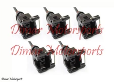 5-EV1 Fuel Injector Connectors Plugs Clips Pigtails Quick Disconnect