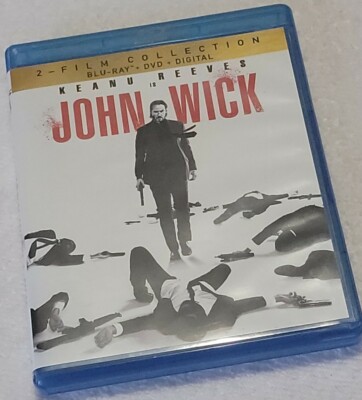 John Wick 1 & 2 BLU-RAY Keanu Reeves