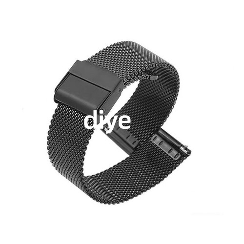 Cinturino Orologio Sgancio Rapido 10mm-22mm Bracciale Metallo Milanese Acciaio Inox - Foto 6 di 9
