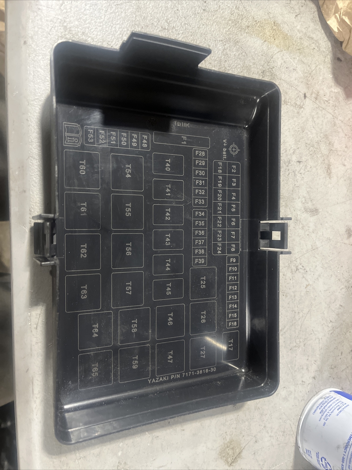MASERATI QUATTROPORTE M156 3.0 S Q4 4WD Fuse Box Cover 7171-3816-30 OEM