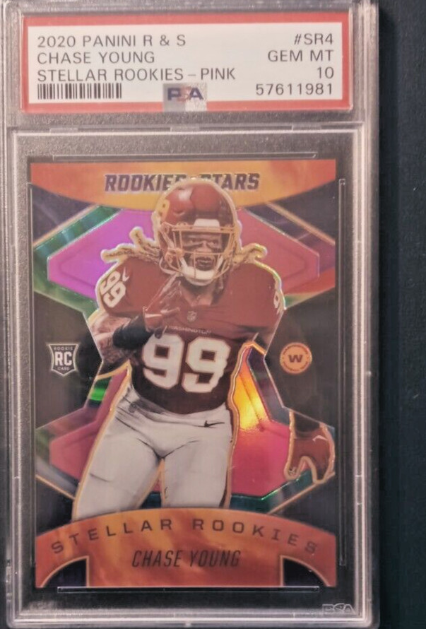 Chase Young Panini Rookies & Stars Stellar Rookies #SR4 Pink