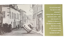 1963 Simca 1000 Chrysler Vintage Car Sales Flyer Brochure Original