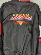 UAW GM Team Motorsports Pocono 500 Jacket Size XL Made in USA Deadstock