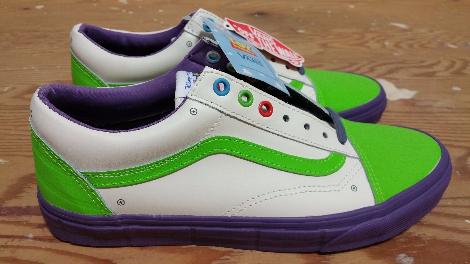 Vans X Toy Story Sk-8 Hi Buzz Lightyear Woody Disney Size 9 supreme wtaps Vans X Toy Story Sk-8 Hi Buzz Lightyear Woody Disney Size 9 supreme wtaps