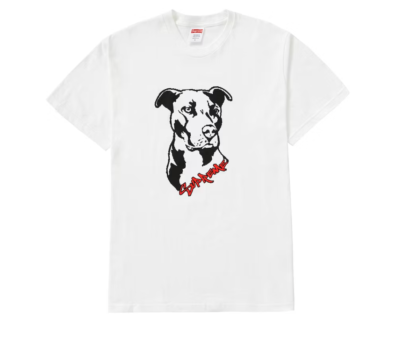 Supreme PitBull Tee T-Shirt logo SS20T49 White L | eBay