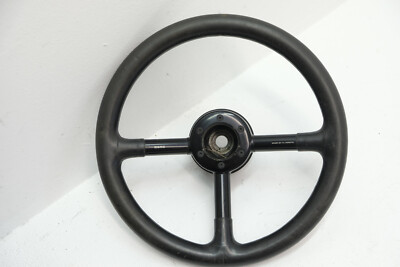 Original MOMO Design By F. A. Porsche 365Mm Black Leather Steering