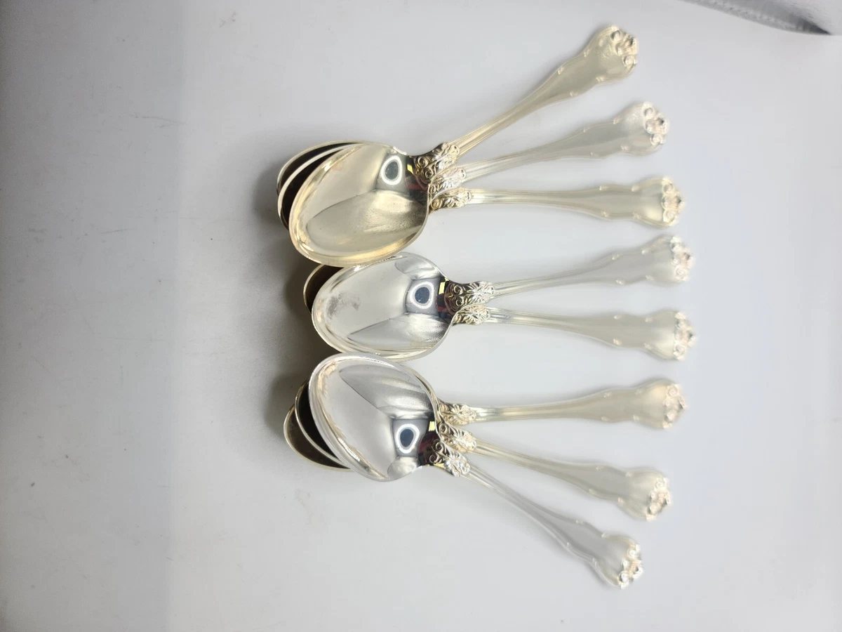 Tiffany Co.Sterling Silver Teaspoon 52 grams per spoon J032